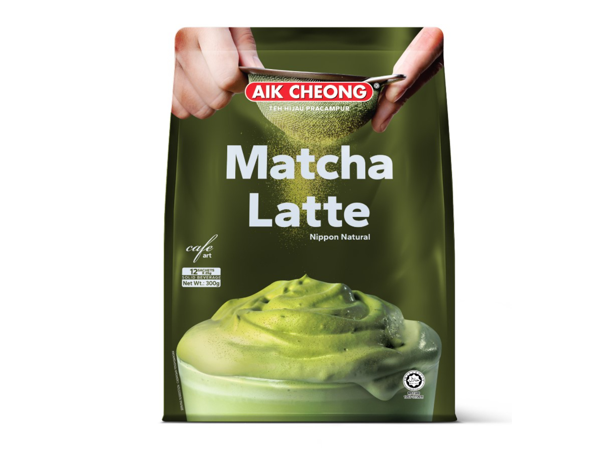Aik Cheong Cafe Art 3 In 1 Matcha Latte myaeon2go