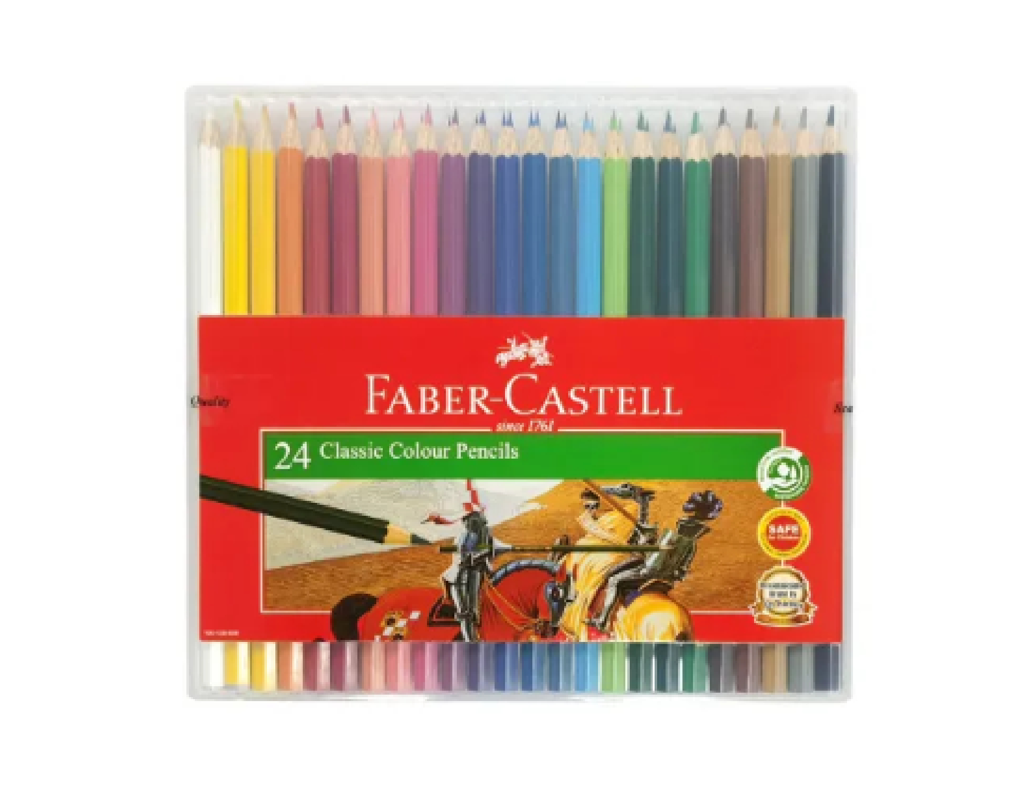 Faber-Castell Slim Flexi Case 24 Classic Colour Pencil | myaeon2go