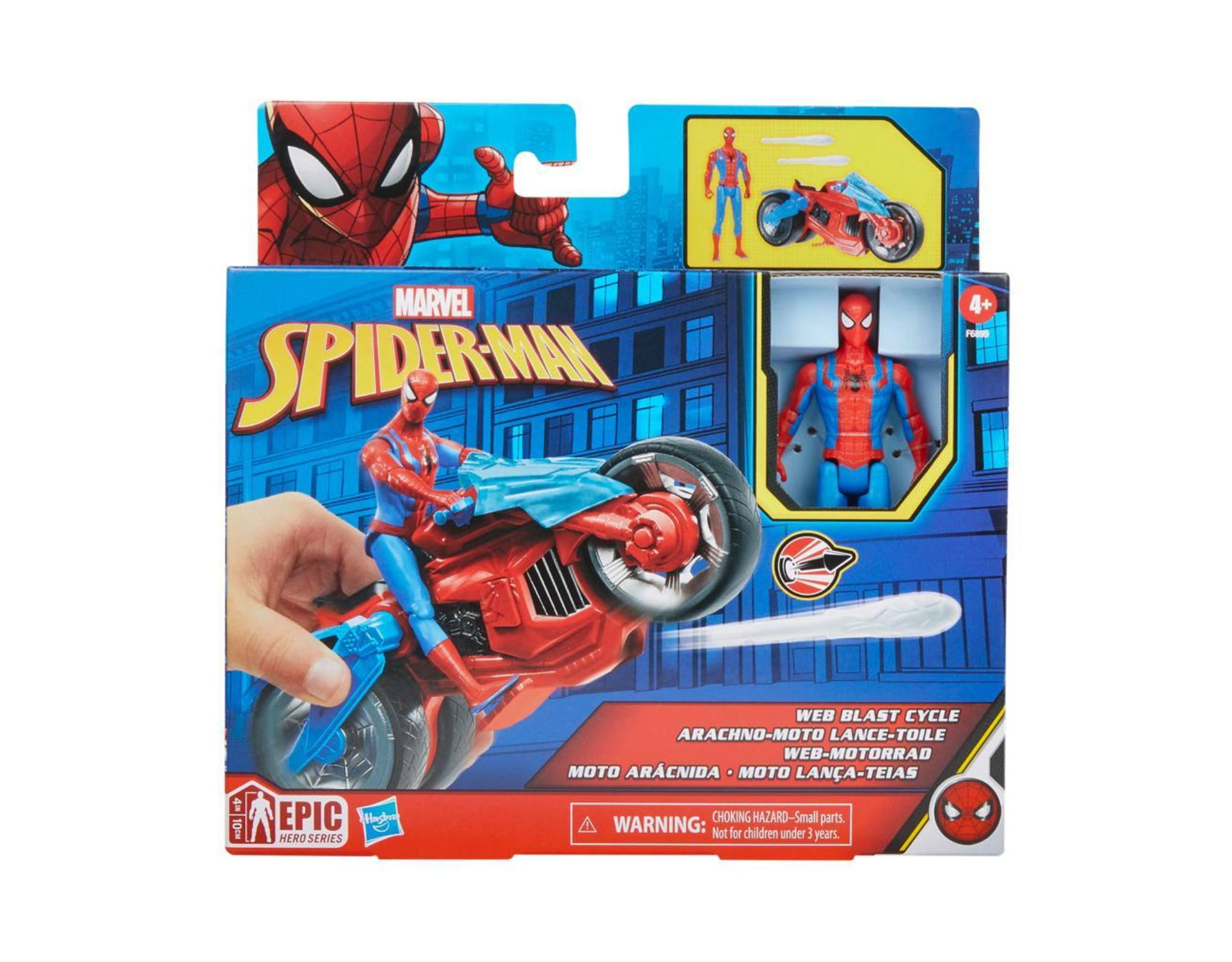 Null Spiderman Vehicle And Figure (f6899) 