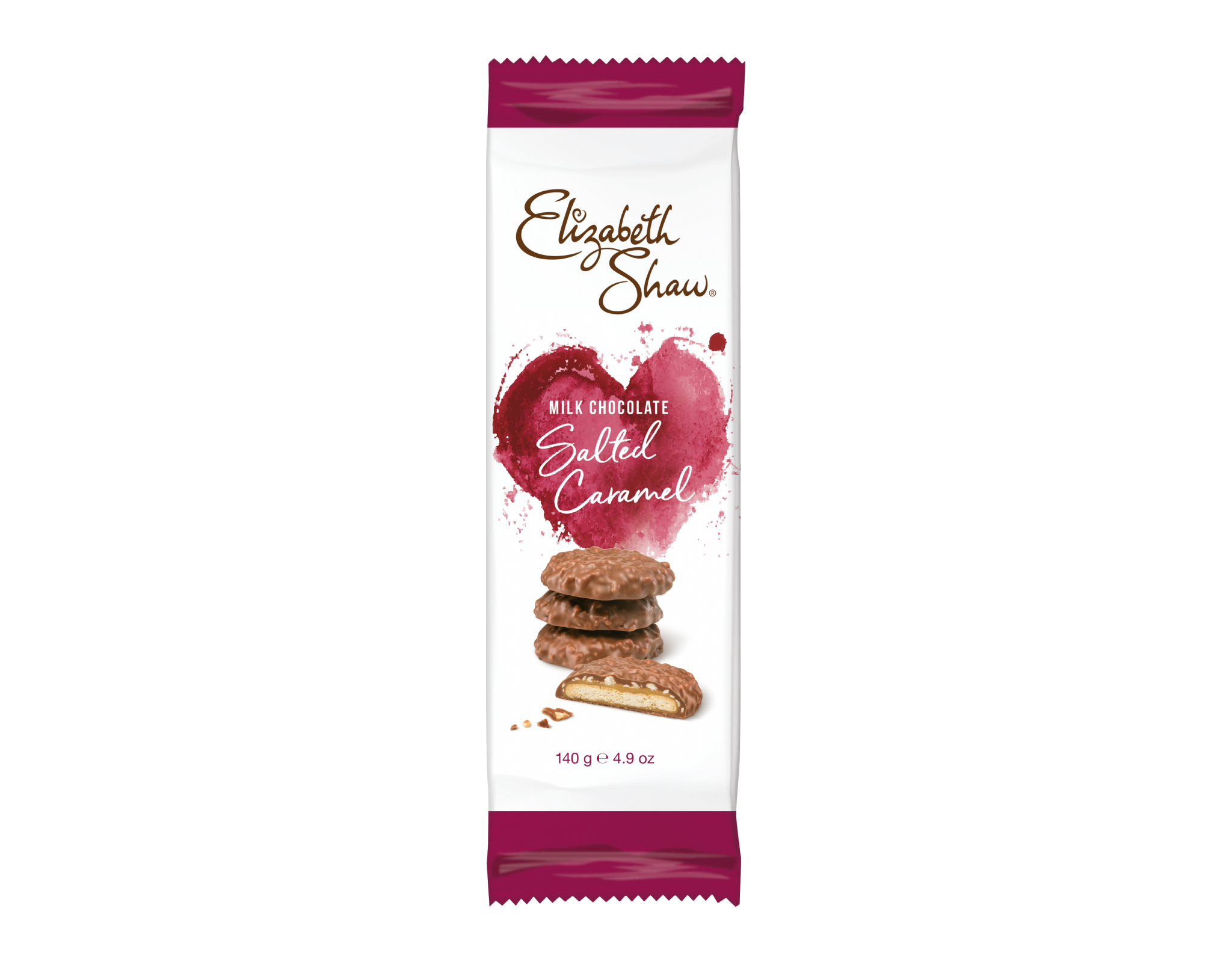 Elizabeth Shaw Milk Chocolate Salted Caramel Biscuits myaeon2go