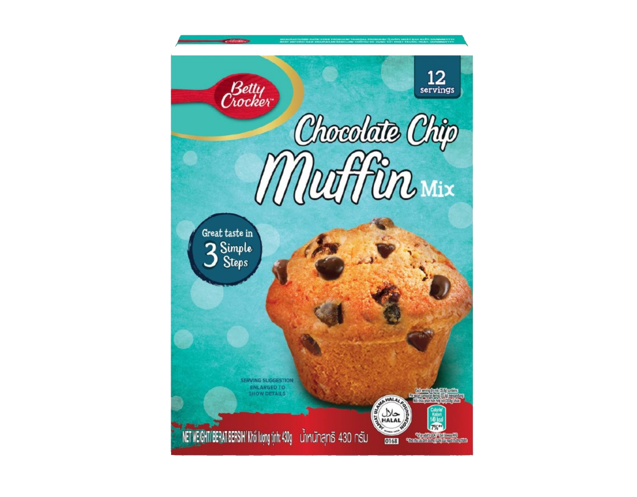 Betty Crocker Muffin Mix Chocolate Chip myaeon2go