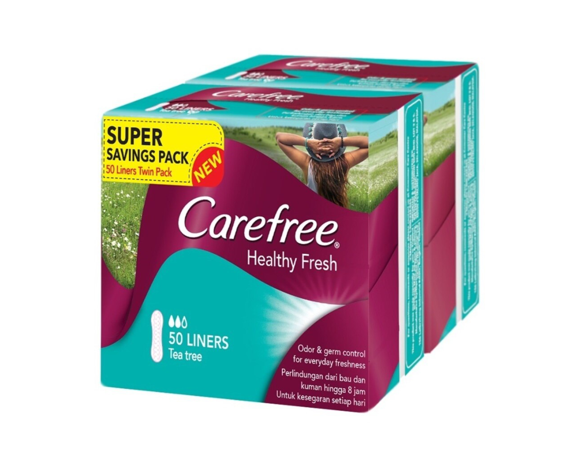 Carefree Liner Healthy Fresh 156MM myaeon2go