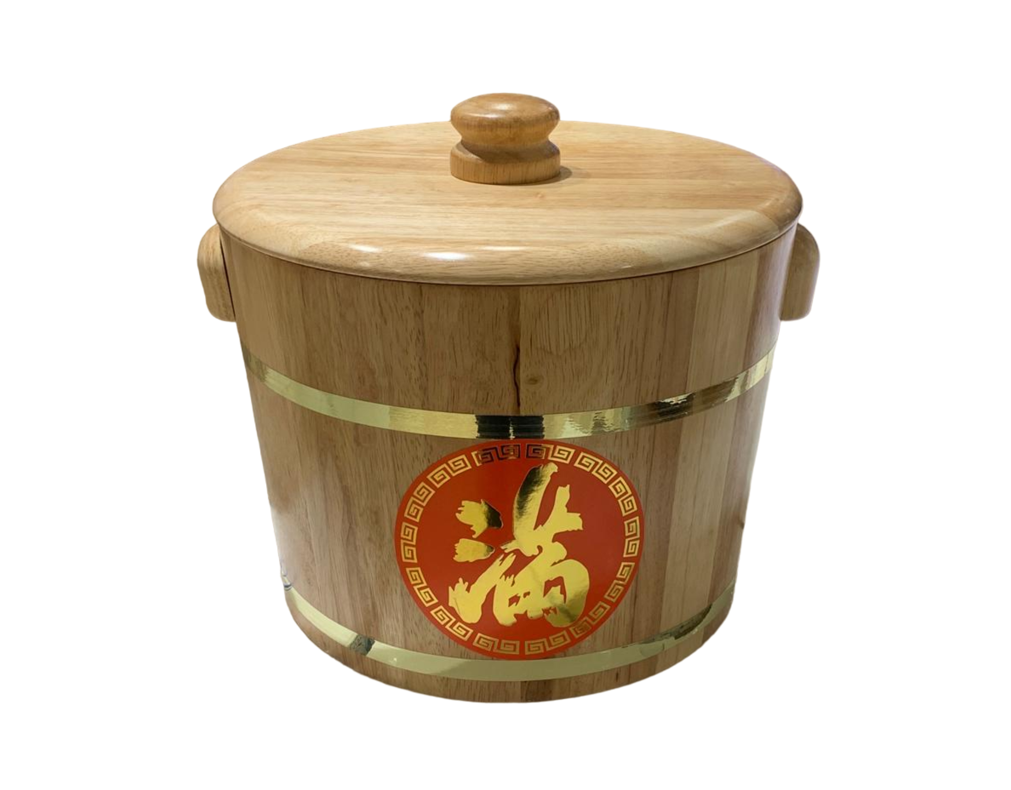 Wooden Rice Bucket | myaeon2go