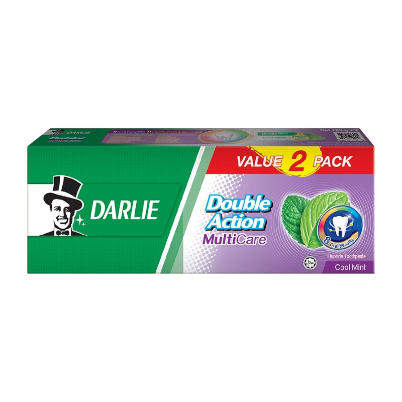 Darry Toothpaste Darlie Toothpaste Double Action MultiCare Twinpack | myaeon2go