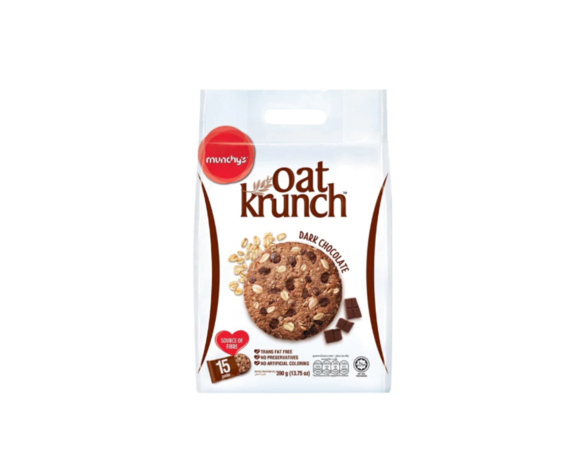 Munchy's Oat Krunch Biscuit Dark Chocolate Flavor