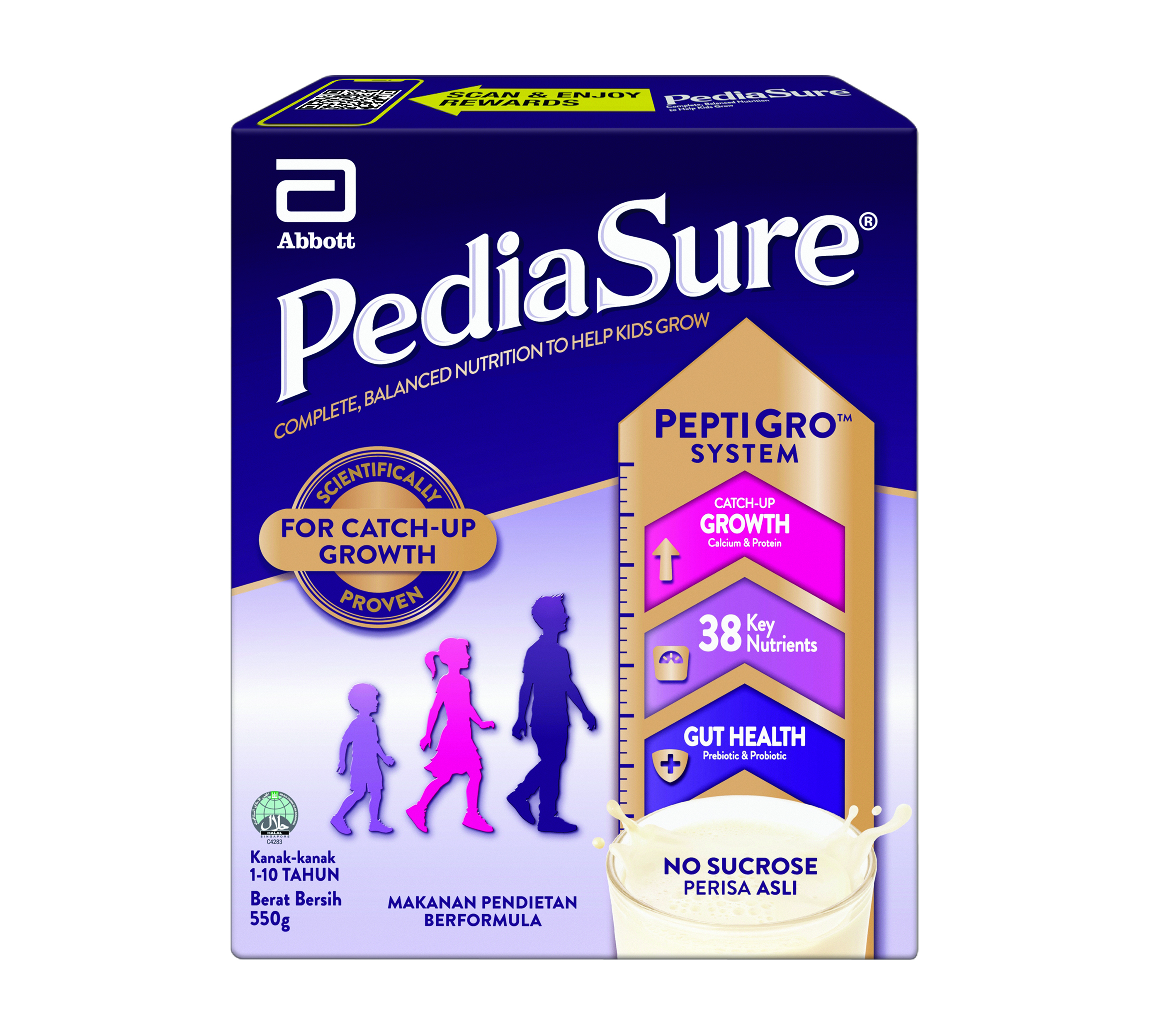 Pediasure Peptigro Plain Bib