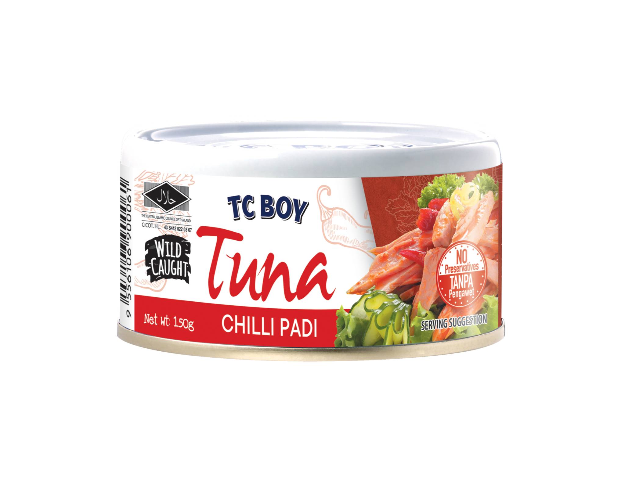 Tc Boy Chili Tuna, 150g