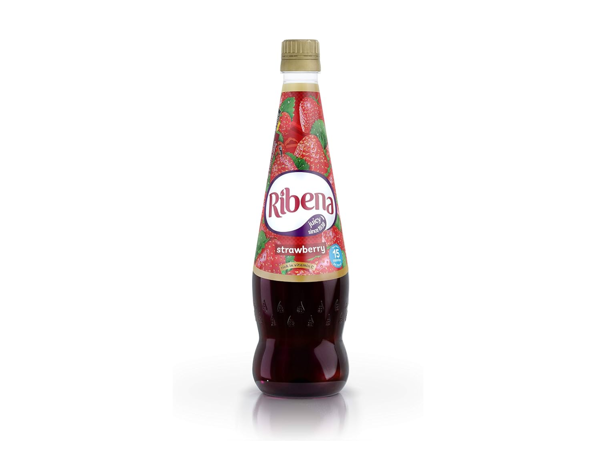 Ribena Concentrated Strawberry, 1L - 100% Vitamin C