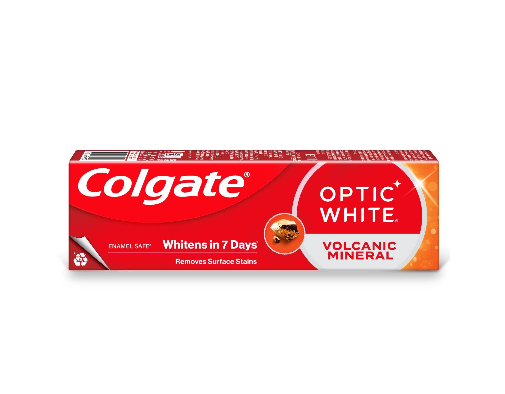 Colgate Toothpaste Optic White Volcanic Mineral