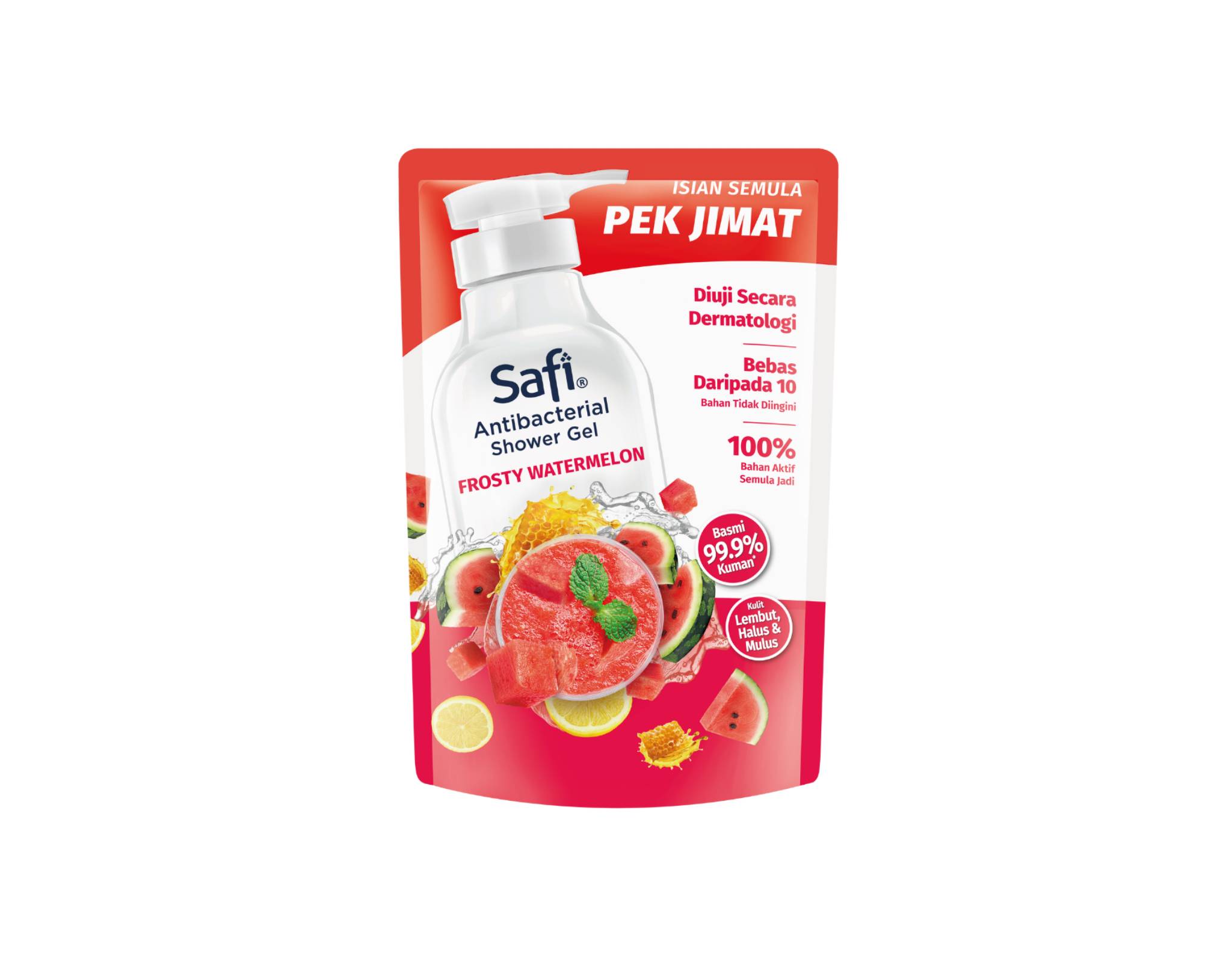 Safi Antibacterial Shower Frosty Watermelon Refill | myaeon2go